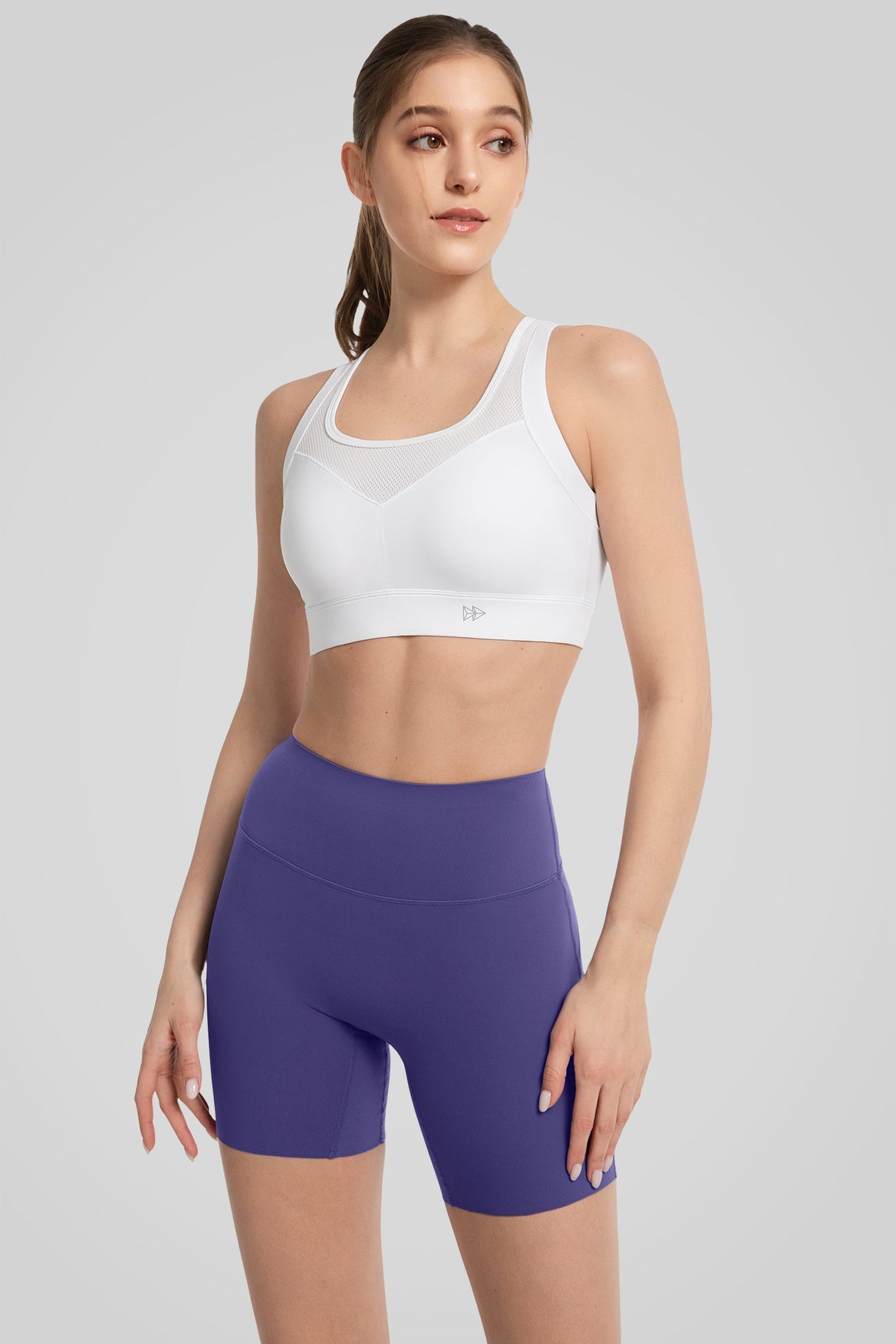 Power™ Front Mesh Arched Cutout Cool Sports Bra | Women's High Support Sports Bra