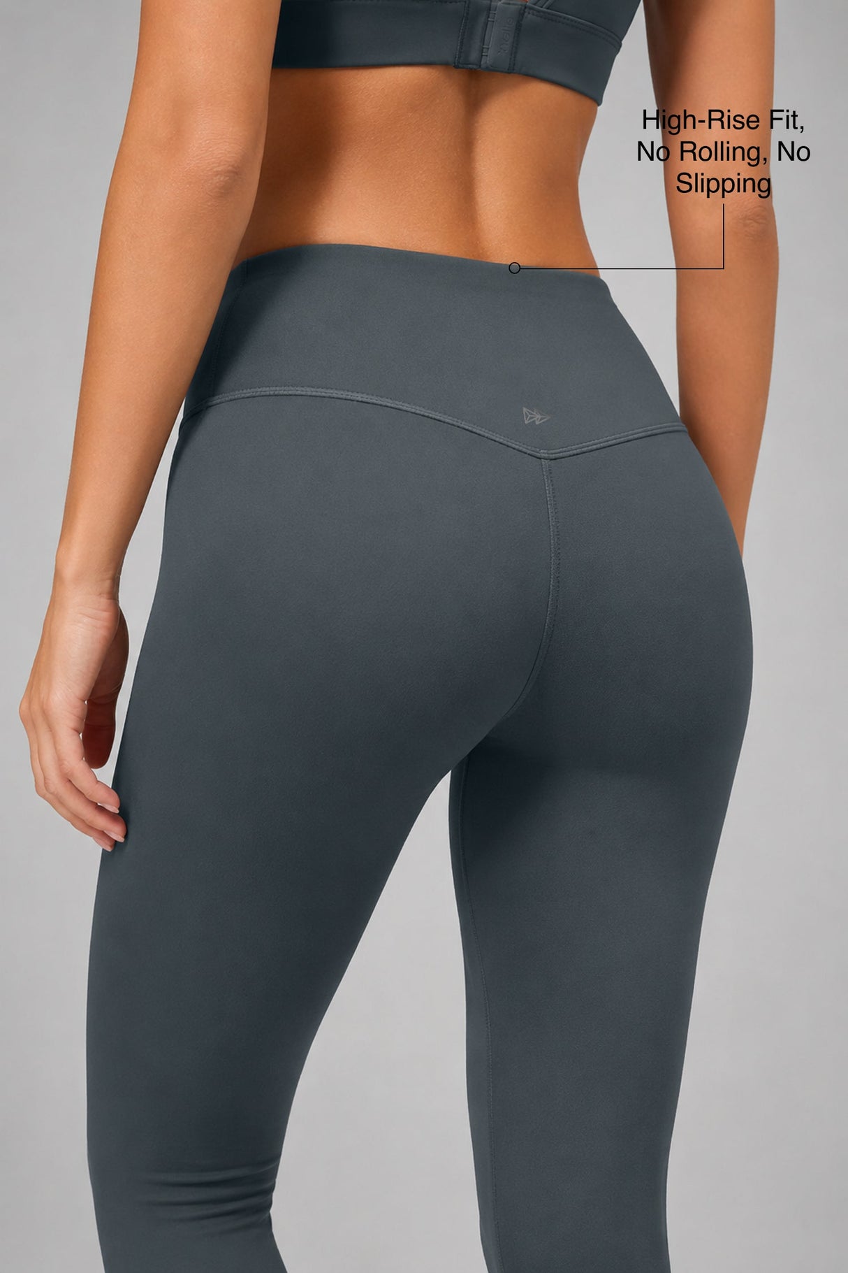 Echo™ Supportive Sustainable 27 Inches Leggings | High-Impact Leggings Best For Running, HIIT & Training