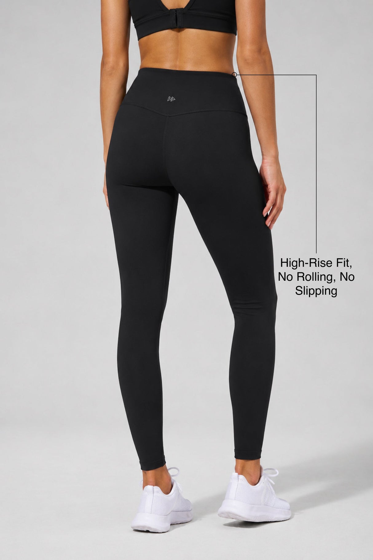 Echo™ Supportive Sustainable 27 Inches Leggings | High-Impact Leggings Best For Running, HIIT & Training