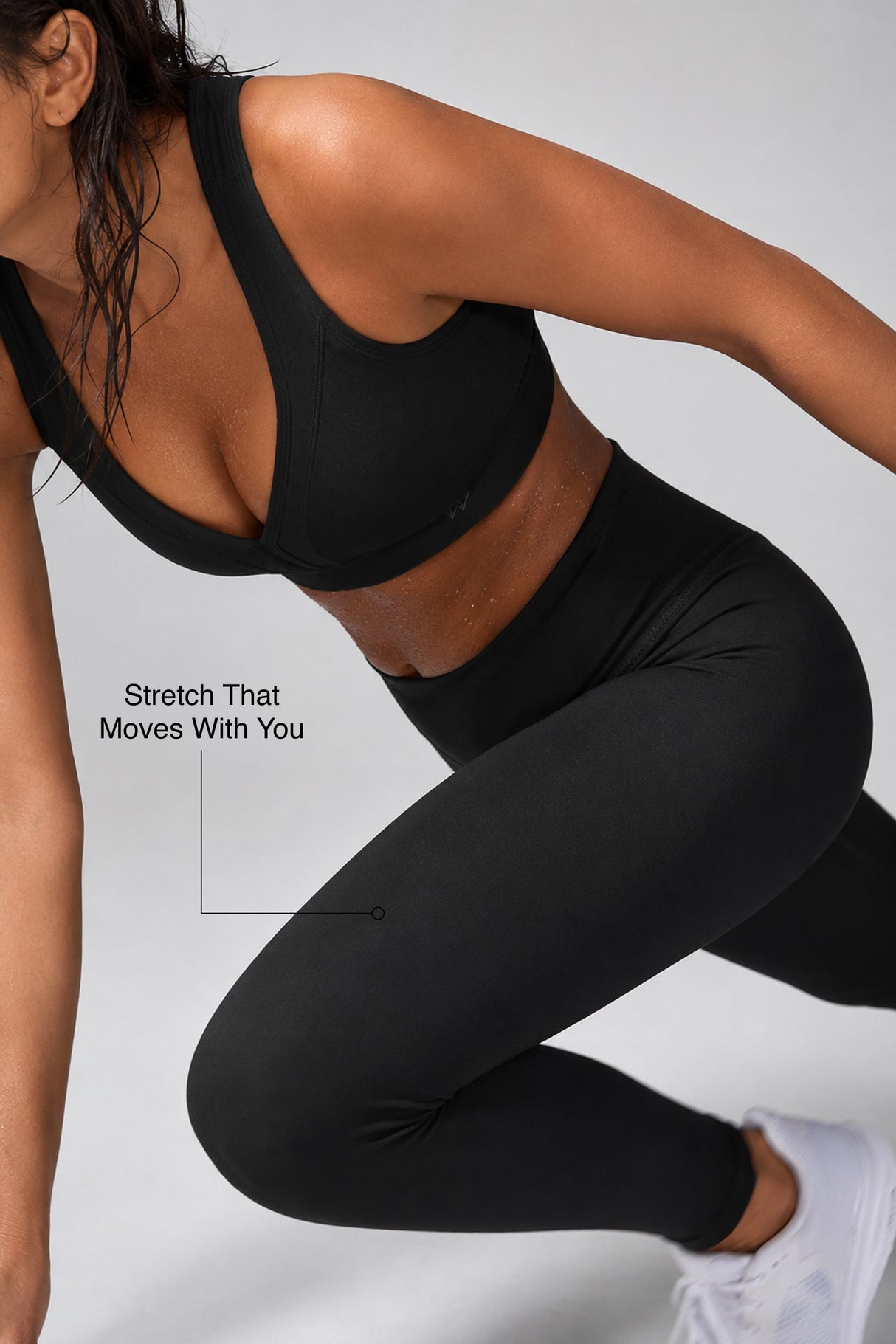 Echo™ Supportive Sustainable 27 Inches Leggings | High-Impact Leggings Best For Running, HIIT & Training