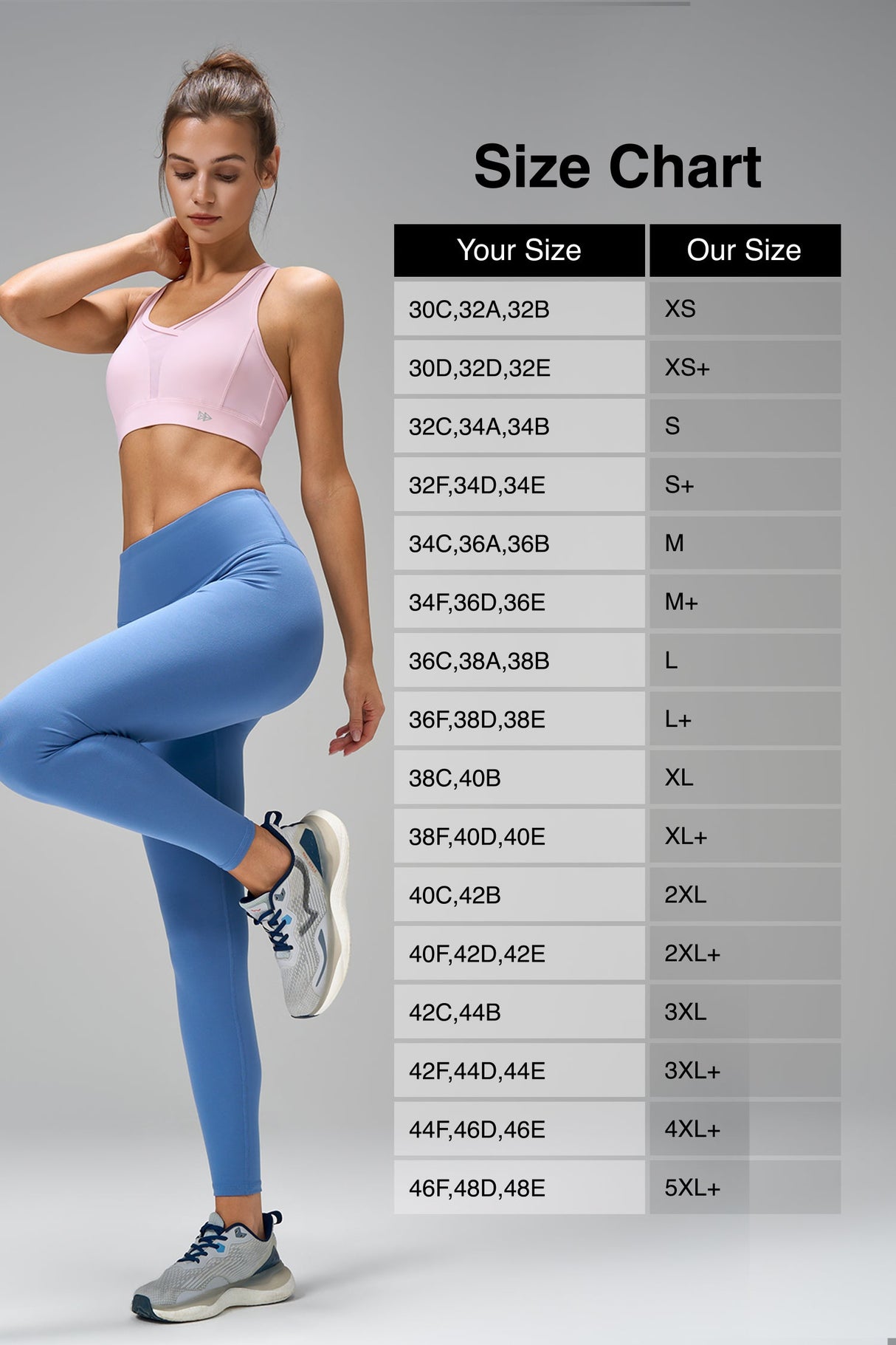 Power™ Adjustable Breathable Comfortable Running Bra | Women's High Support Sports Bra