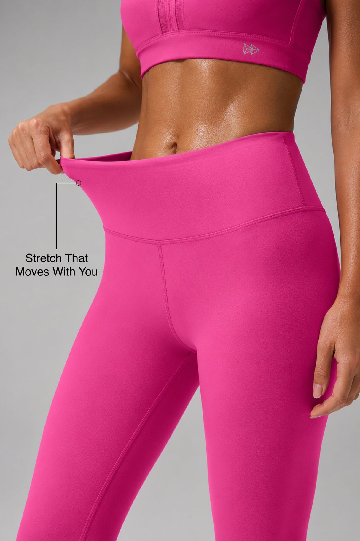 Echo™ Supportive Sustainable 27 Inches Leggings | High-Impact Leggings Best For Running, HIIT & Training