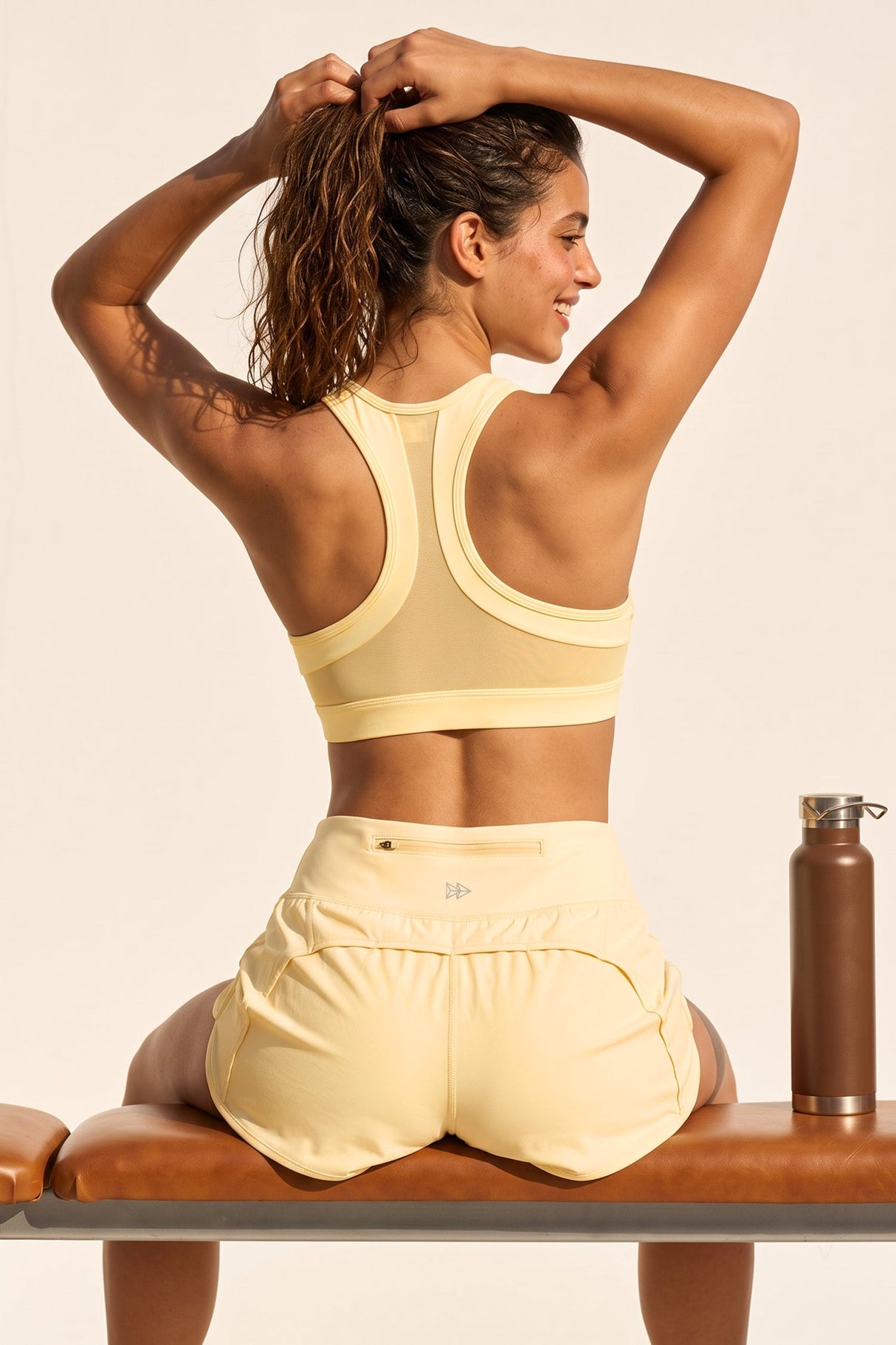 Enfold™ Front-Zip Breathable Racerback Sports Bra | High-Impact Support for Running, HIIT & Training