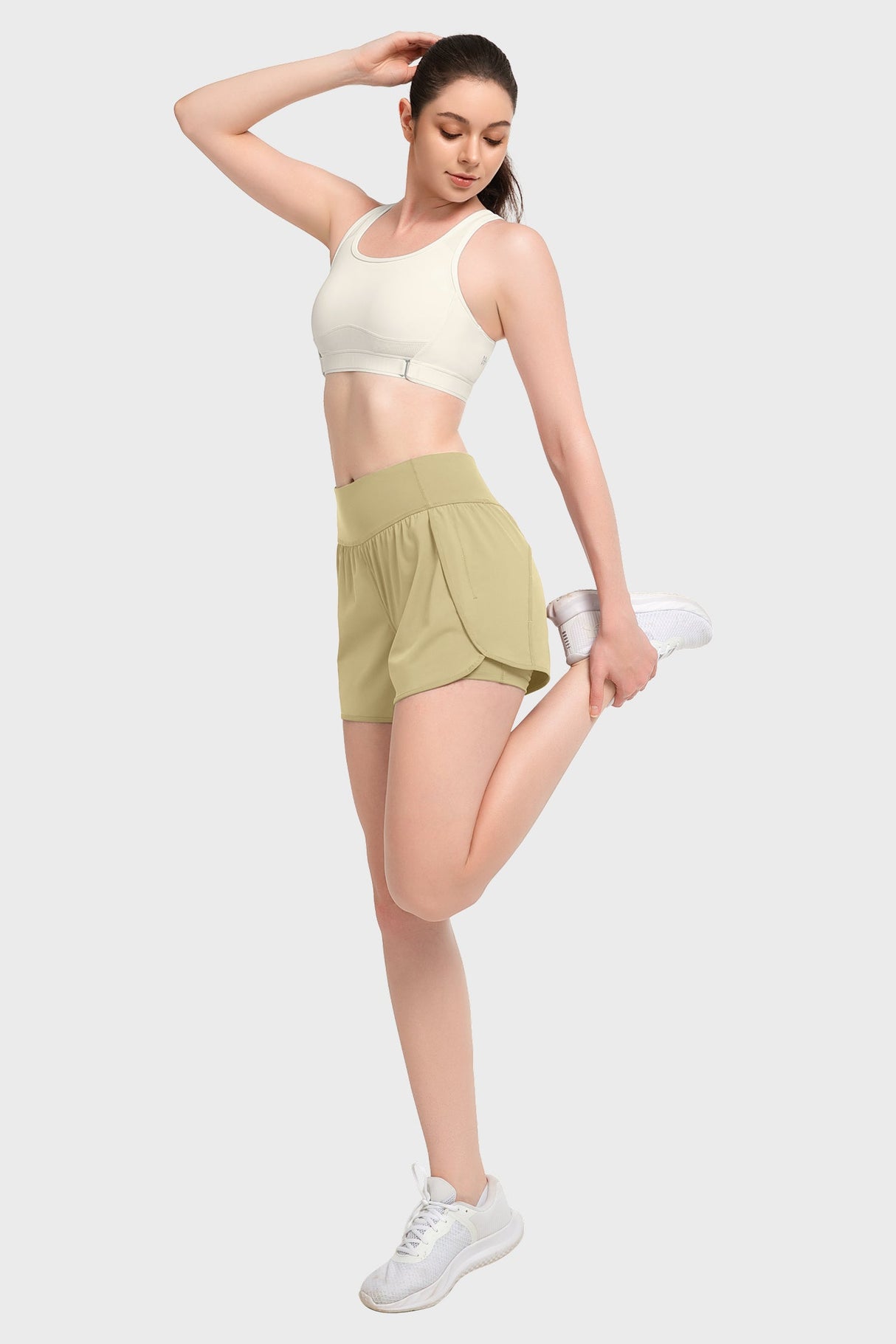 Shift™ Quick Dry Inner Mesh Workout Shorts with Pocket 3.5''| Women's Running Shorts
