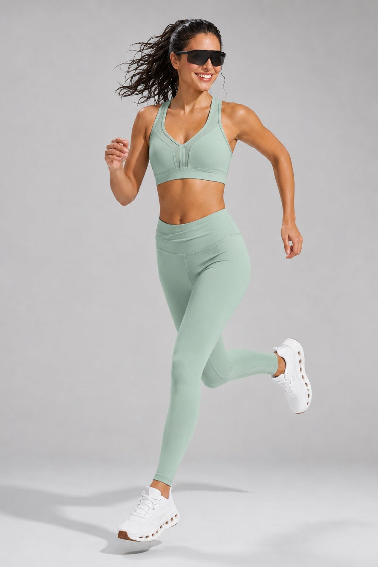 Echo™ Supportive Sustainable 27 Inches Leggings | High-Impact Leggings Best For Running, HIIT & Training
