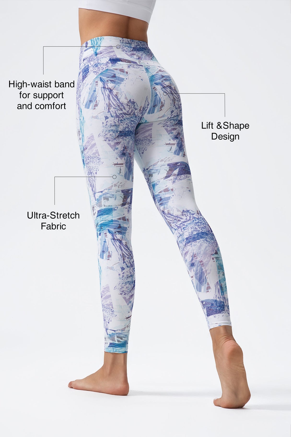 Shift™ Moisture-Wicking Buttery-Soft Yoga Leggings | Light-Impact Leggings Best For Yoga, HIIT & Training