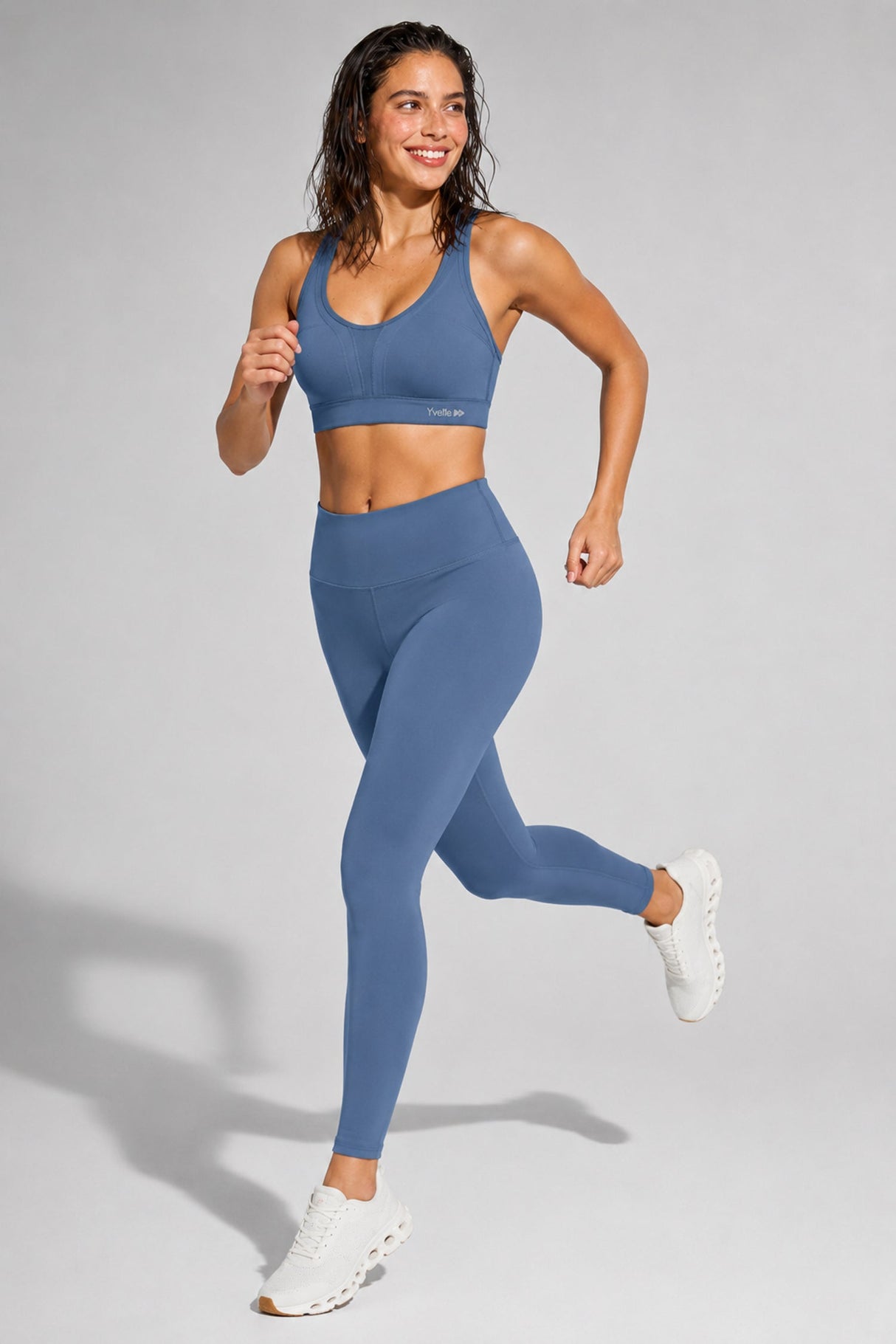 Echo™ Supportive Sustainable 27 Inches Leggings | High-Impact Leggings Best For Running, HIIT & Training