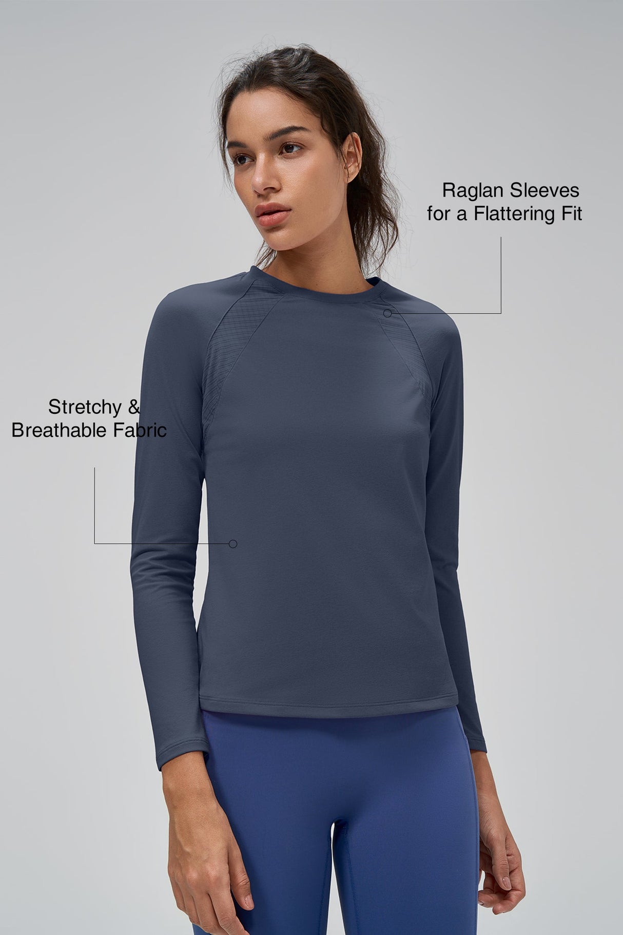 Anywhere™ Performance Mesh Long Sleeve T-shirt | Women's Long Sleeve T-shirt