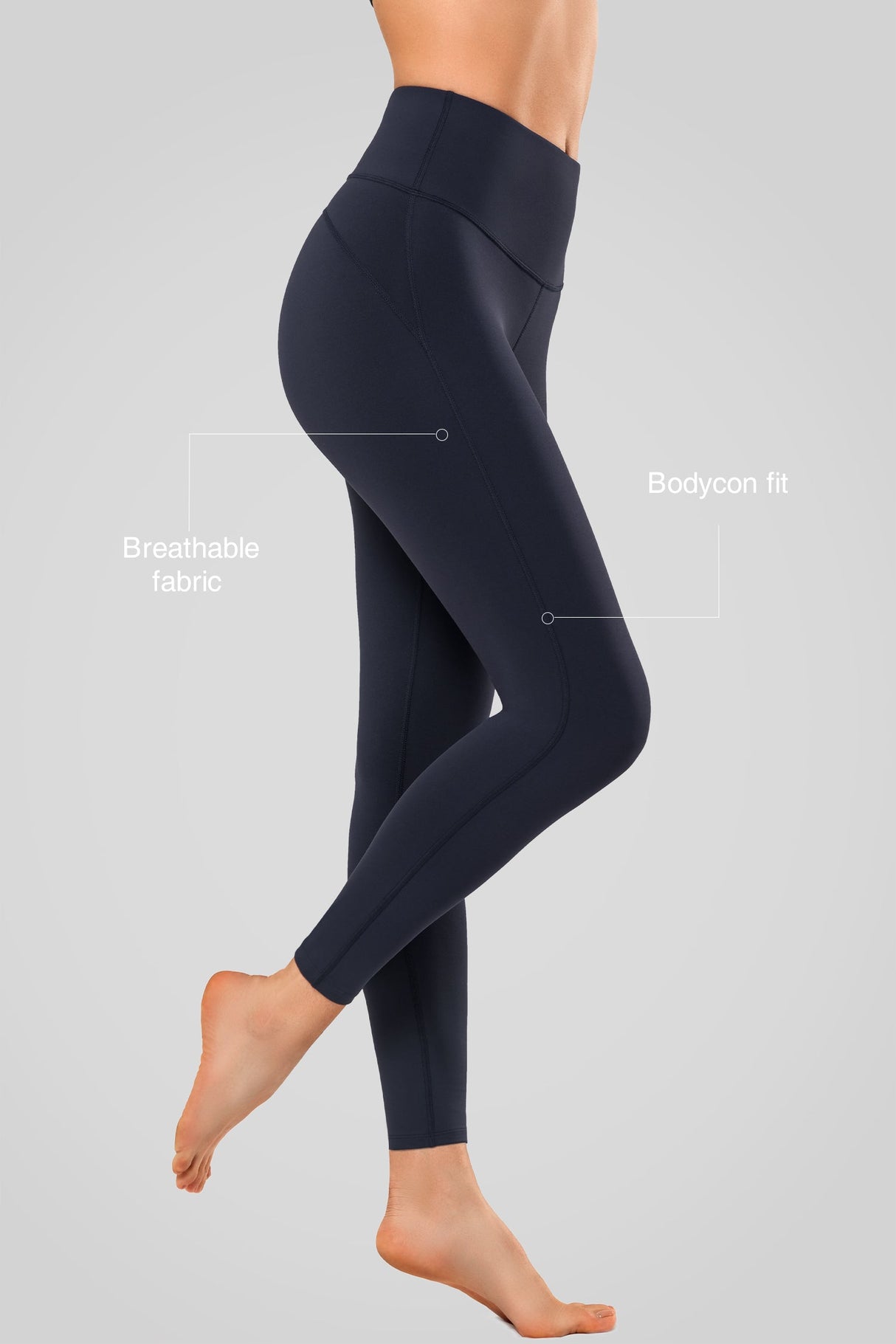 Shift™ Moisture-Wicking Buttery-Soft Yoga Leggings | Light-Impact Leggings Best For Yoga, HIIT & Training