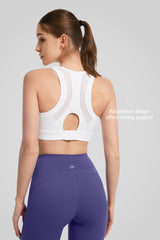Power™ Front Mesh Arched Cutout Cool Sports Bra | Women's High Support Sports Bra