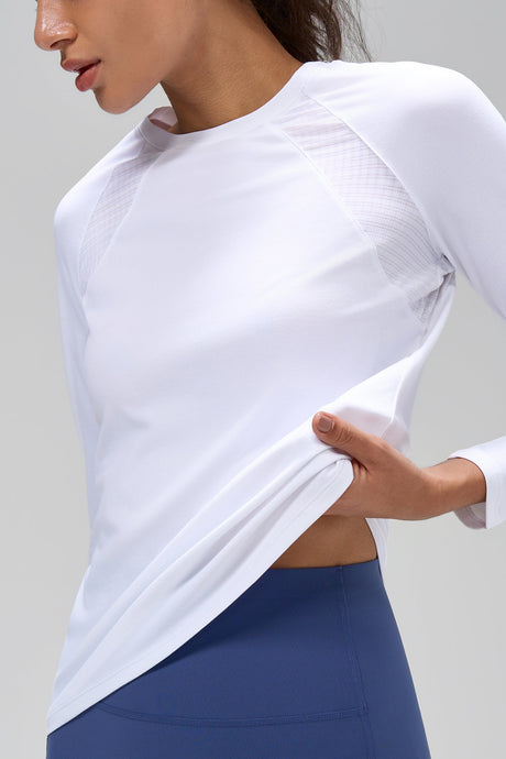 Anywhere™ Performance Mesh Long Sleeve T-shirt | Women's Long Sleeve T-shirt