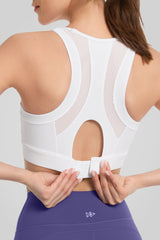 Power™ Front Mesh Arched Cutout Cool Sports Bra | Women's High Support Sports Bra