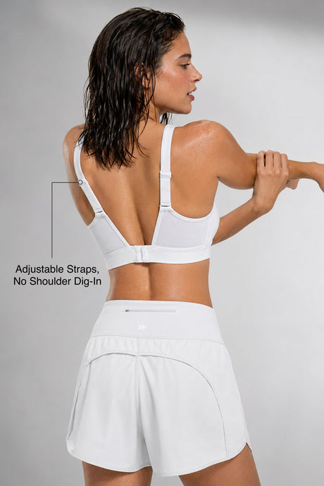 Shift™ Breathable Adjustable Support Padded Bra | Women's Medium Support Sports Bra