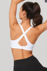 Enfold™ Airflow Cross Back High Support Running Bra | Women's High Support Sports Bra (Plus Size)