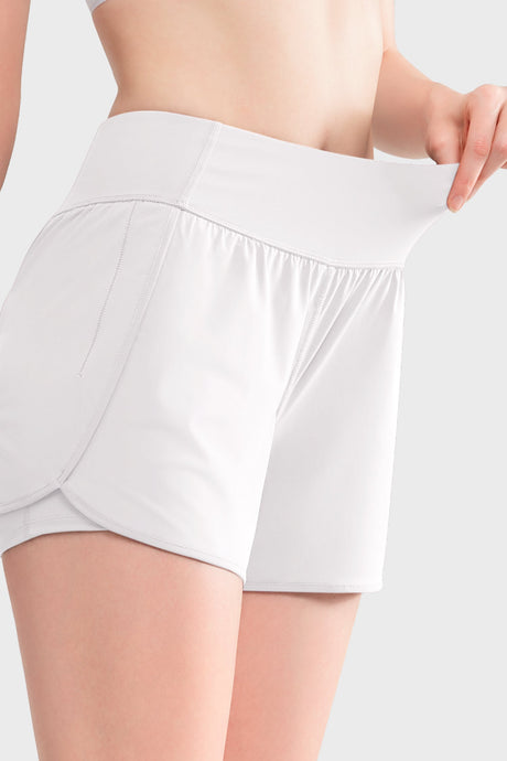 Shift™ Quick Dry Inner Mesh Workout Shorts with Pocket 3.5''| Women's Running Shorts