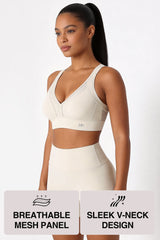 Power™ High Support Adjustable Cross Back Running Bra | Women's High Support Sports Bra