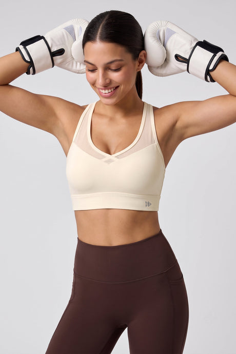 Shift™ Adjustable-Strap Airflow Sports Bra | High Support with Breathable Mesh for Running, HIIT & Training