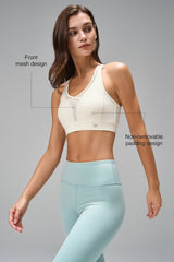 Power™ Adjustable Breathable Comfortable Running Bra | Women's High Support Sports Bra