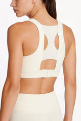Power™ Racerback Breathable Full-Coverage Sports Bra | High-Impact Support for Running, Gym & Training