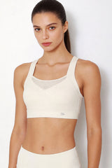 Power™ Racerback Breathable Full-Coverage Sports Bra | High-Impact Support for Running, Gym & Training