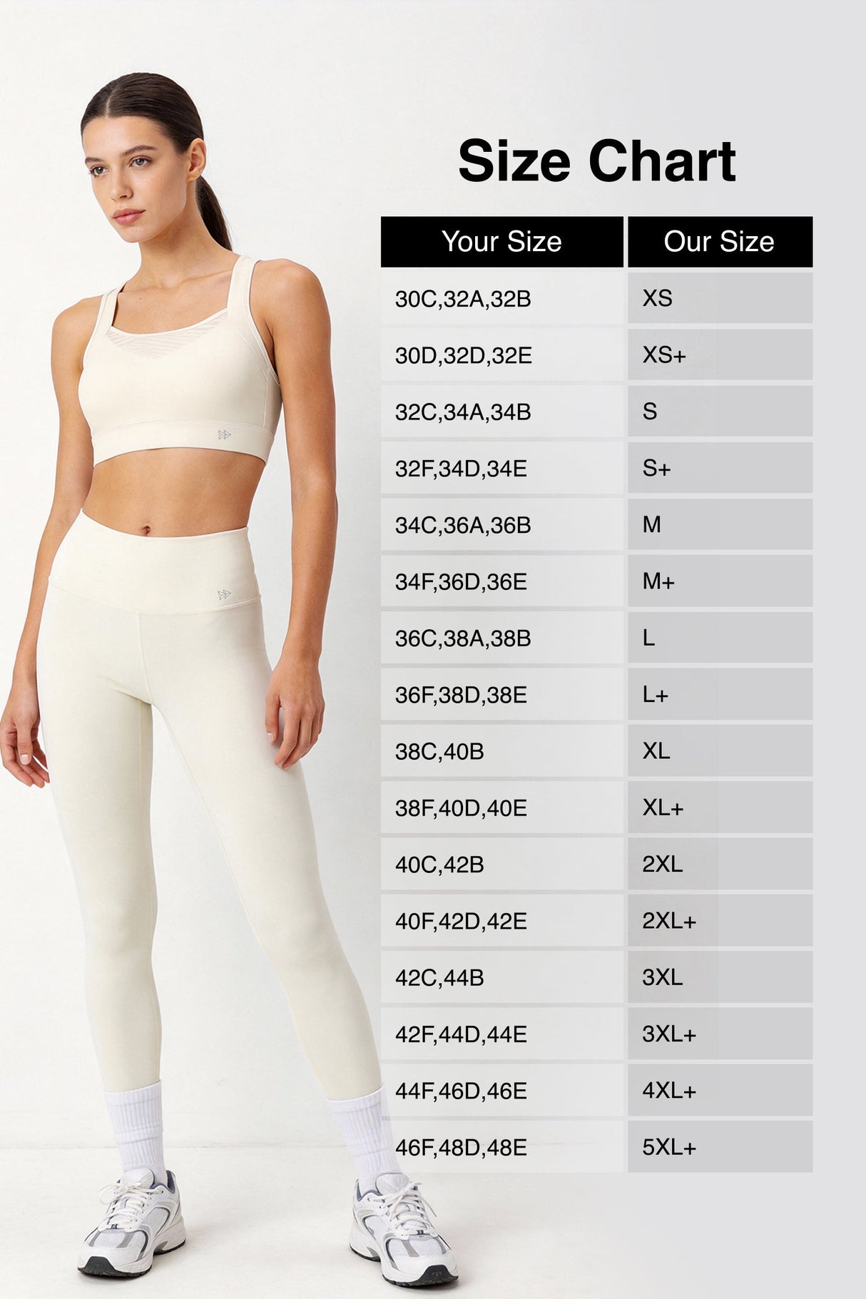 Power™ Racerback Breathable Full-Coverage Sports Bra | High-Impact Support for Running, Gym & Training