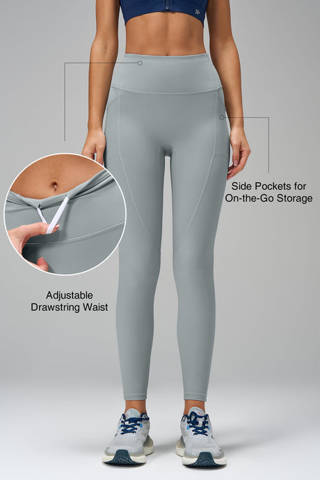 Echo™ No-Front-Seam Pocket Leggings 25 Inch | Women's High Support Leggings