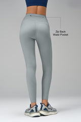 Echo™ No-Front-Seam Pocket Leggings 25 Inch | Women's High Support Leggings