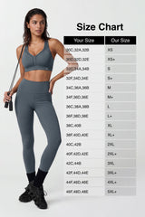Power™ Adjustable Cross-Back Sports Bra | High-Impact Bounce Control Without Flattening for Running, HIIT & Training