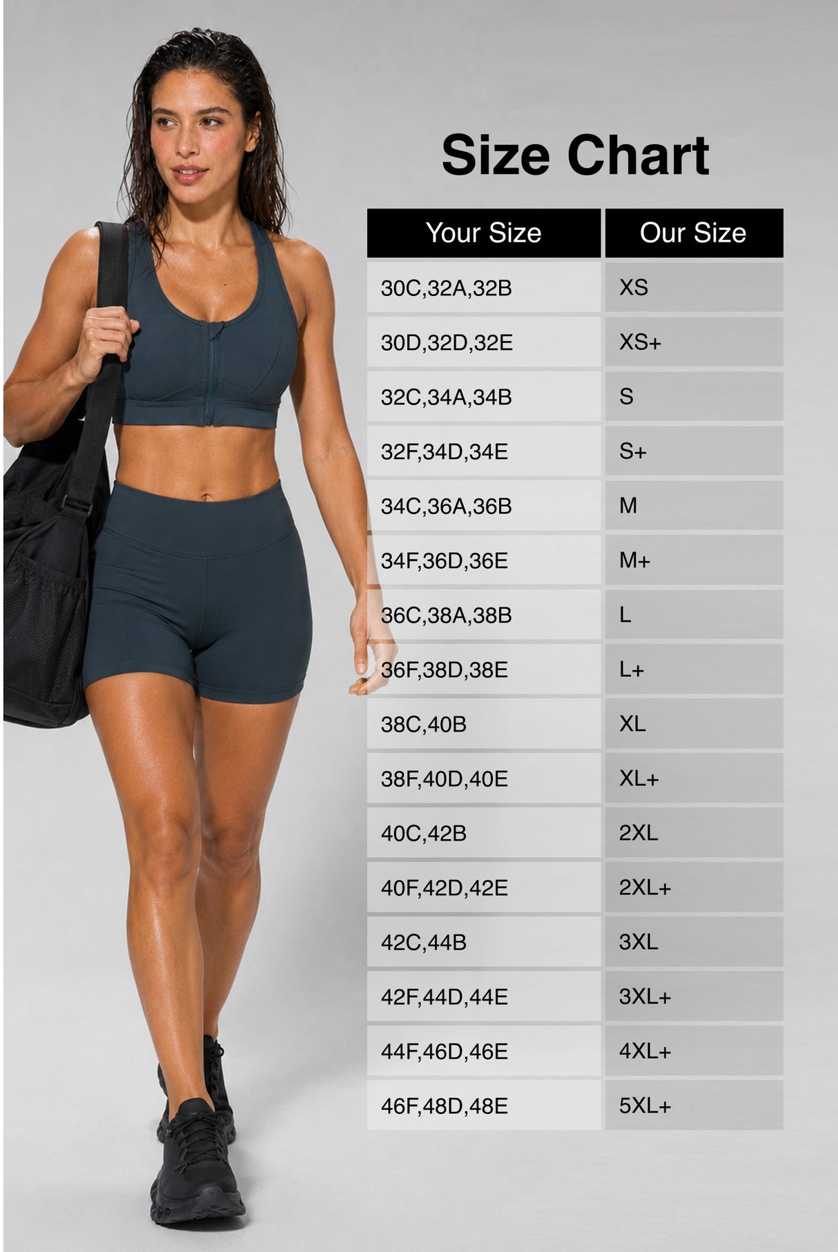 Enfold™ Front-Zip Breathable Racerback Sports Bra | High-Impact Support for Running, HIIT & Training