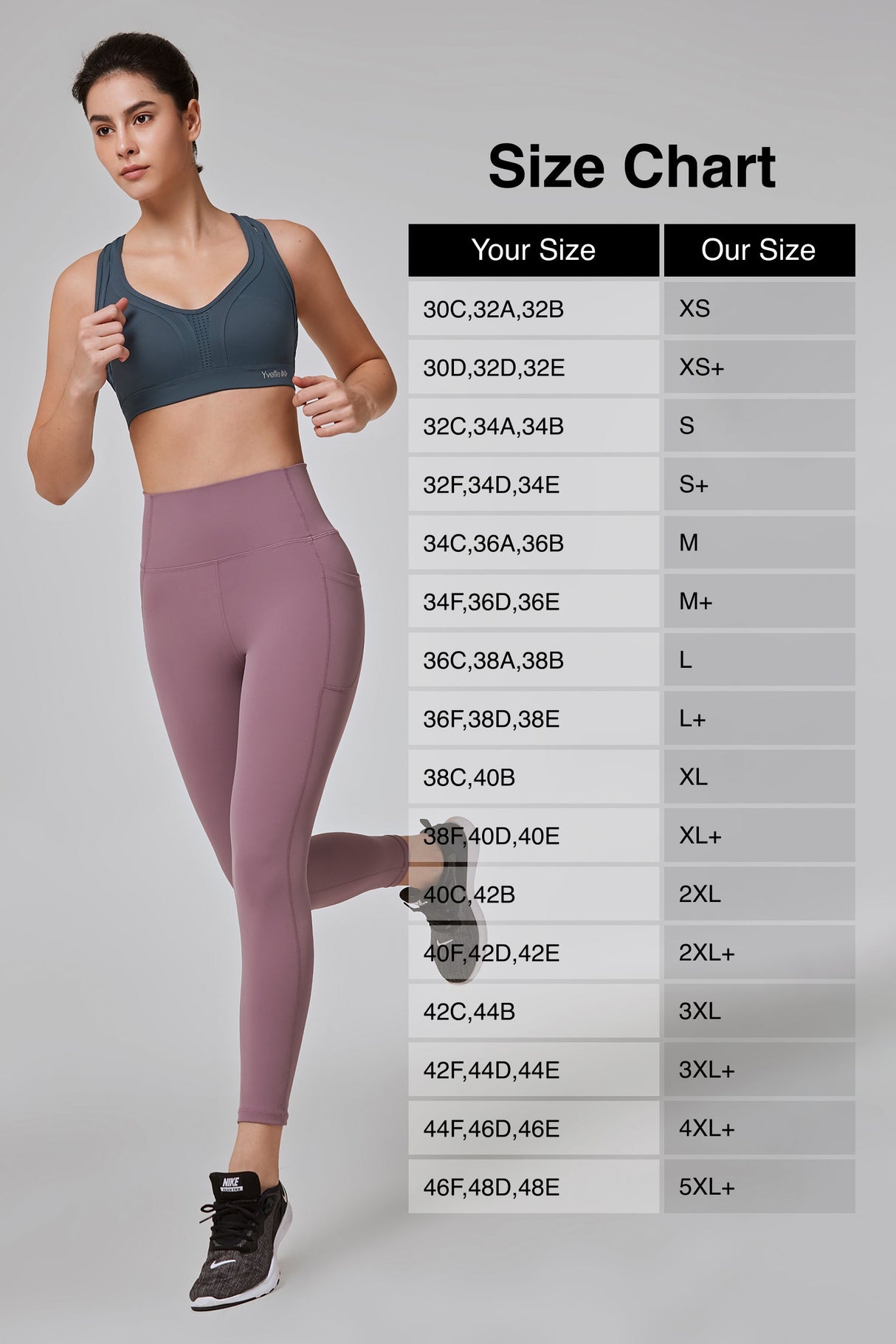 Power™ Cross Back Padded Running Bra | Women's High Support Sports Bra