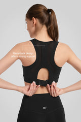 Power™ Front Mesh Arched Cutout Cool Sports Bra | Women's High Support Sports Bra