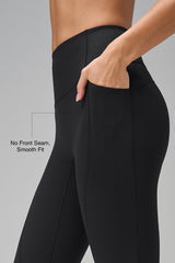 Echo™ No-Front-Seam Pocket Leggings 25 Inch | Women's High Support Leggings
