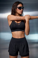 Shift™ Breathable Racerback High-Support Bra | High-Impact Support Best For Running, HIIT & Training