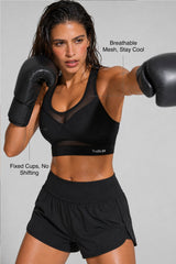 Shift™ Breathable Racerback High-Support Bra | High-Impact Support Best For Running, HIIT & Training