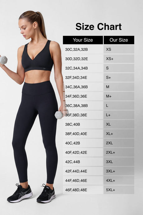 Power™ Adjustable Cross-Back Sports Bra | High-Impact Bounce Control Without Flattening for Running, HIIT & Training