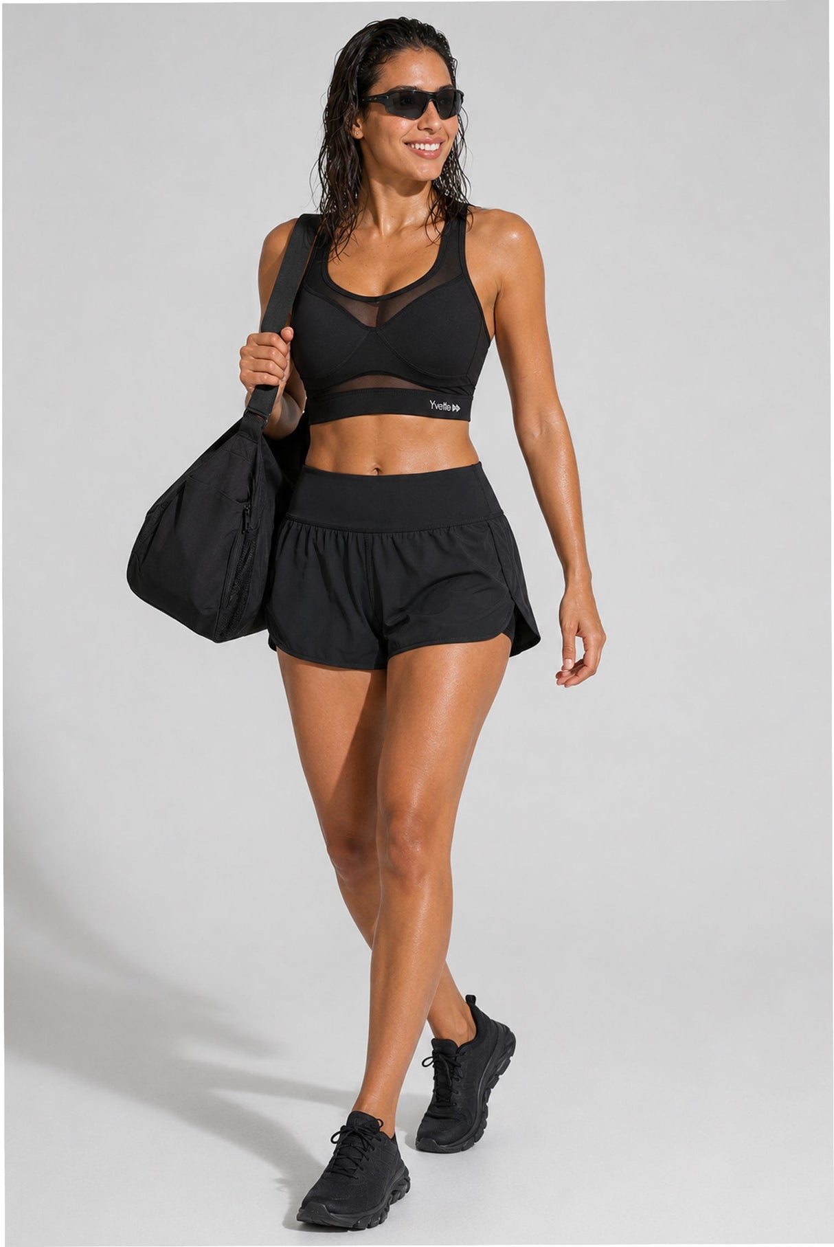 Shift™ Breathable Racerback High-Support Bra | High-Impact Support Best For Running, HIIT & Training