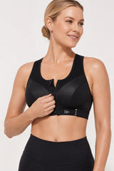 Power™ Zip Front Adjustable High Support Sports Bra | Women's High Support Sports Bra