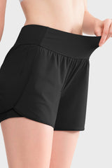 Shift™ Quick Dry Inner Mesh Workout Shorts with Pocket 3.5''| Women's Running Shorts