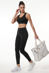 Power™ Breathable Cutout Sports Bra with Hook Closure | High Support for Running, HIIT & Training