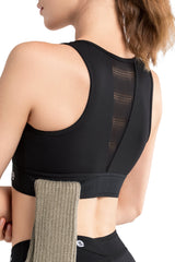 Echo™ Breathable Zip-Front Sustainable High-Support Bra | High-Impact Support Best For Running, HIIT & Training