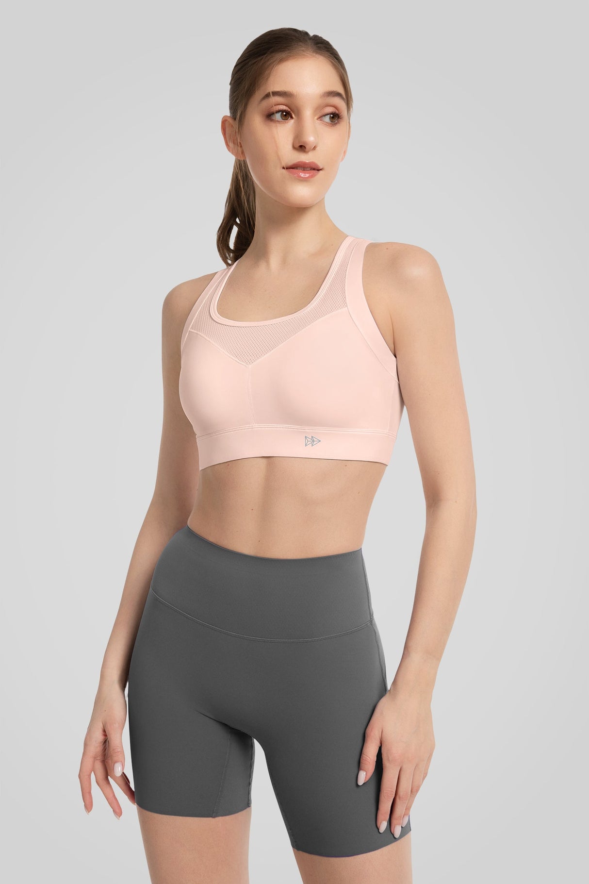 Power™ Front Mesh Arched Cutout Cool Sports Bra | Women's High Support Sports Bra