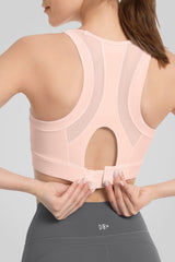 Power™ Front Mesh Arched Cutout Cool Sports Bra | Women's High Support Sports Bra