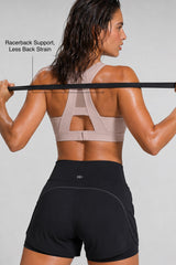Shift™ Breathable Racerback High-Support Bra | High-Impact Support Best For Running, HIIT & Training