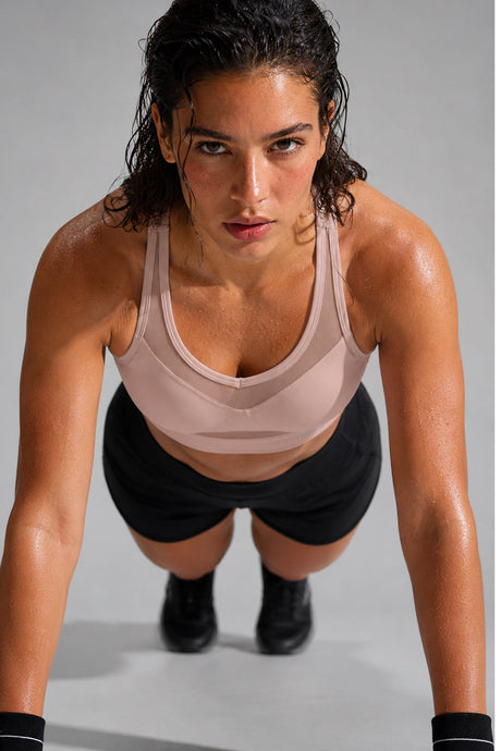 Shift™ Breathable Racerback High-Support Bra | High-Impact Support Best For Running, HIIT & Training