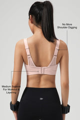 Shift™ Adjustable-Strap Sustainable Sports Bra | Medium Support with Breathable Mesh for Running, HIIT, Yoga & Training