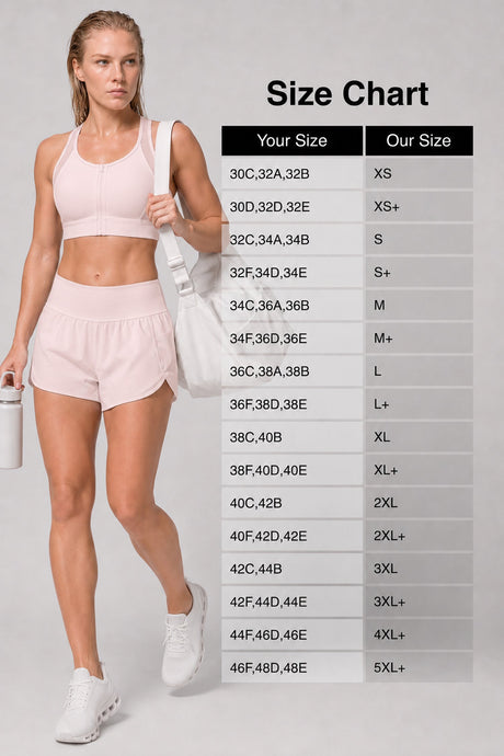 Power™ Zip-Front Mesh T-Back Sports Bra | High-Impact Support for Running & HIIT