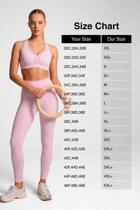 Power™ Adjustable Cross-Back Sports Bra | High-Impact Bounce Control Without Flattening for Running, HIIT & Training