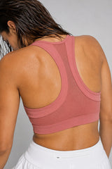 Enfold™ Front-Zip Breathable Racerback Sports Bra | High-Impact Support for Running, HIIT & Training