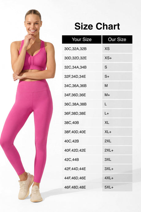 Power™ Adjustable Cross-Back Sports Bra | High-Impact Bounce Control Without Flattening for Running, HIIT & Training