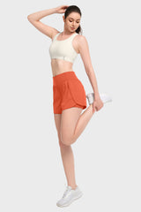 Shift™ Quick Dry Inner Mesh Workout Shorts with Pocket 3.5''| Women's Running Shorts